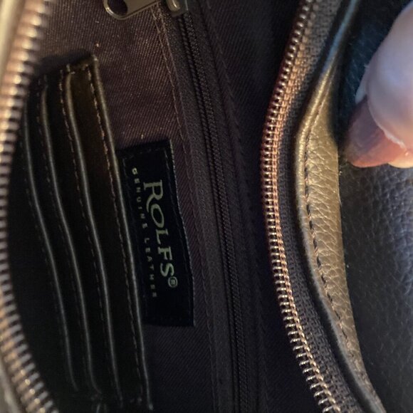 Rolfs Leather Shoulder Bag Purse  NWT - Picture 7 of 9